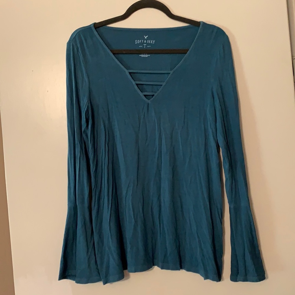 Soft & Sexy American Eagle Long Sleeve Top